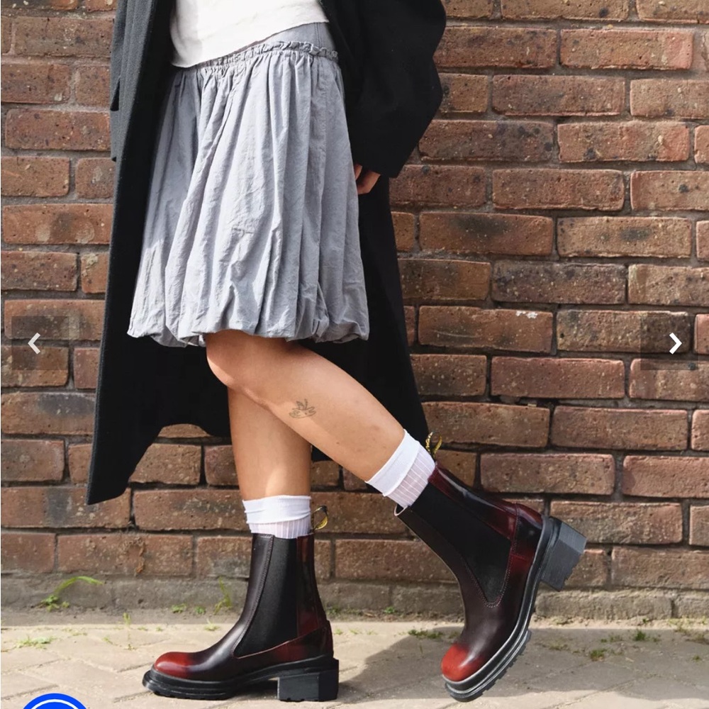 Dr. Martens Dark Brown Leather Boots